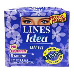 LINES IDEA ASSORBENTI ULTRA GIORNO X9