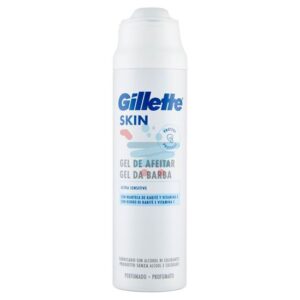 KING C. GILLETTE CREMA IDRATANTE PER BARBA E VISO, CON COMPLESSO VITAMINA B, 100 ML
