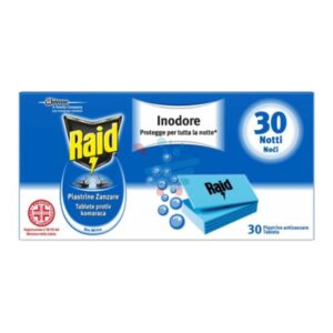 RAID LIQUIDO ZANZARE TIGRE E COMUNI 2 DIFFUSORI + 2 RICARICHE